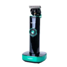 Машинка для стрижки VGR V-671 аккумуляторная с набором насадок, черный