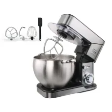 Миксер стационарный Sokany SK-624 с чашей 13 л и тремя насадками, сталь