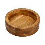 Миска для подачи круглая 25 см, дуб