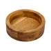 Миска для подачи круглая 25 см, дуб