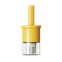 Банка для олії Oil Brush 300 мл із силіконовим пензликом, жовтий