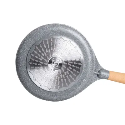 Сковорода для млинців MGC з мармуровим антипригарним покриттям 26 см, сірий Сковорода для млинців MGC з мармуровим антипригарним покриттям 26 см, сірий