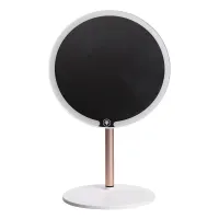 Косметическое зеркало с LED-подсветкой и USB 21 см, белый