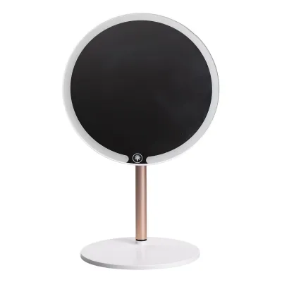 Косметическое зеркало с LED-подсветкой и USB 21 см, белый