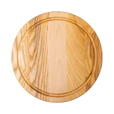 Доска для подачи круглая 25 см, ясень