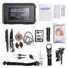 Туристический набор для выживания 18 в 1 в пластиковом кейсе