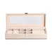 Скринька-органайзер для прикрас із екошкіри на защіпці 31*11*8 см, бежевий