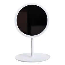 Косметическое зеркало с LED-подсветкой и USB 15,3 см, белый