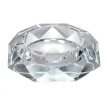 Пепельница стеклянная Crystal Glass круглая, прозрачный Пепельница стеклянная Crystal Glass круглая, прозрачный