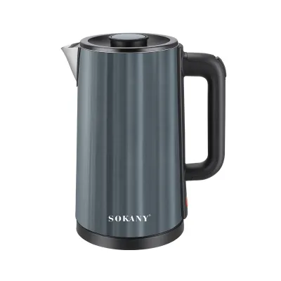 Электрочайник SOKANY SK-09018 дисковый 3 л, малахит