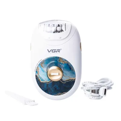 Эпилятор женский VGR V-706 аккумуляторный, синий