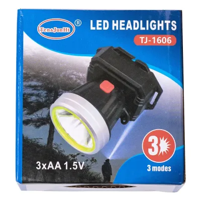 Налобный фонарь на аккумуляторах 5 Вт Налобный фонарь на аккумуляторах 5 Вт