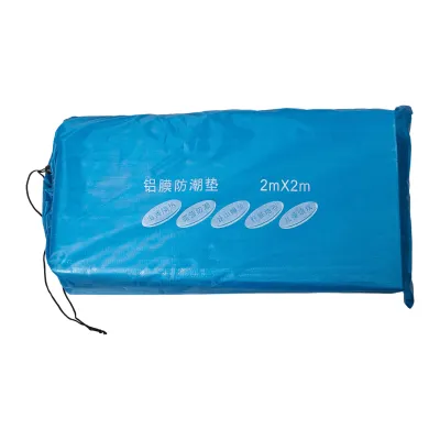 Коврик туристический фольгированный влагозащищенный 195*195 см