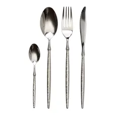 Набор столовых приборов Elit из нержавеющей стали на 6 персон, хром