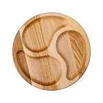 Менажница деревянная 3 секции 25 см, ясень Менажница деревянная 3 секции 25 см, ясень