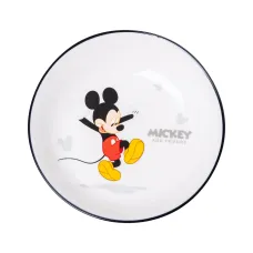 Детская тарелка Mickey фарфоровая 350 мл, белый