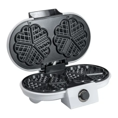 Вафельница для толстых вафель SOKANY KJ-510 с антипригарным покрытием, белый Вафельница для толстых вафель SOKANY KJ-510 с антипригарным покрытием, белый