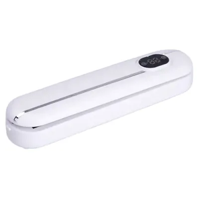 Вакууматор Vacuum Sealer для домашнего использования 300 Вт 10 пакетов в комплекте, белый