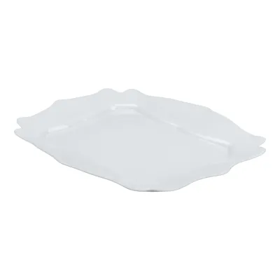 Столовый сервиз на 6 персон стеклянный White square