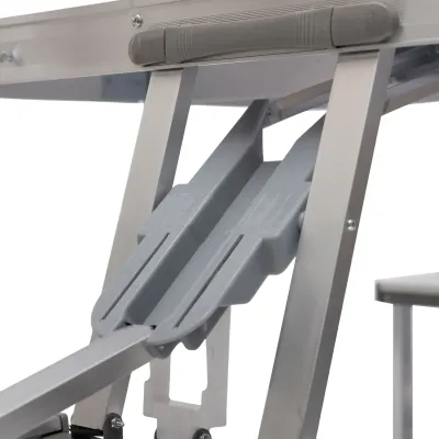 Стіл-трансформер для кемпінгу алюмінієвий 86*67*67 см