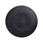 Тарелка обеденная фарфоровая 25 см, черный