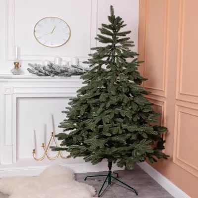 Искусственная елка литая Буковельская 1,8 метра зеленая V24 Искусственная елка литая Буковельская 1,8 метра зеленая V24