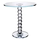 Тортовница на ножке Crystal стеклянная 32 см