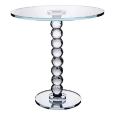 Тортовница на ножке Crystal стеклянная 32 см