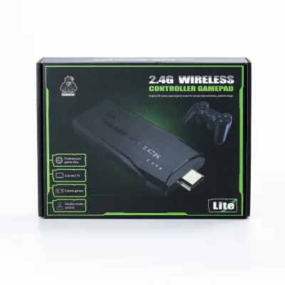 Ігрова приставка M8 Mini Game Stick 10000 ігор 4K/HDMI/64 Gb + 2 бездротових джойстика