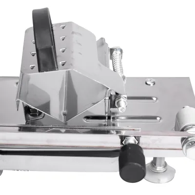 Слайсер-ломтерезка ручной для мяса из нержавеющей стали 38*13,5*7 см Слайсер-ломтерезка ручной для мяса из нержавеющей стали 38*13,5*7 см