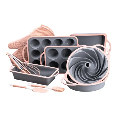 Набор для выпечки 11 предметов силиконовые формы и аксессуары