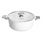 Каструля алюмінієва MGC із антипригарним покриттям 7.7 л, білий