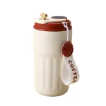 Термокружка Coffee 500 мл с датчиком температуры, красный Термокружка Coffee 500 мл с датчиком температуры, красный