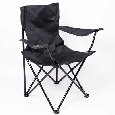 Крісло туристичне складане 50*80*80 см, чорний