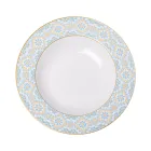 Тарелка суповая фарфоровая Ethnic 21,5 см, белый