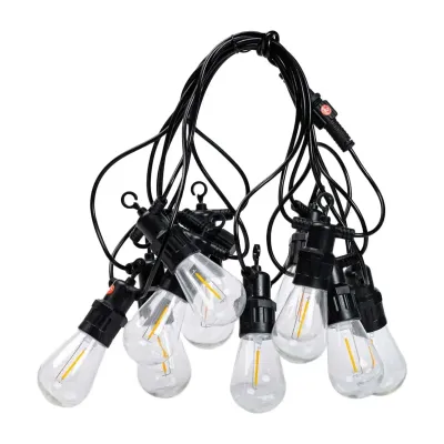 Ретро-гирлянда уличная 10 LED длина 5 метров, теплый белый Ретро-гирлянда уличная 10 LED длина 5 метров, теплый белый