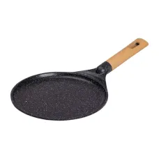Сковорода для блинов MGC с мраморным антипригарным покрытием 24 см, черный