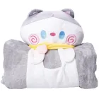 Плед-игрушка Котик аниме 120*160 см