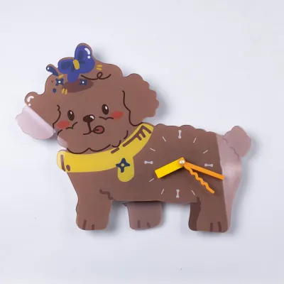 Часы настенные «Маленький друг» 42*32*5 см, коричневый