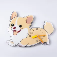 Часы настенные «Маленький друг» 42*32*5 см, оранжевый