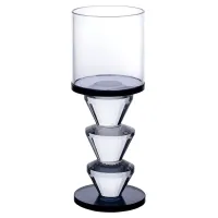 Подсвечник декоративный Parallels стеклянный 15.7 см