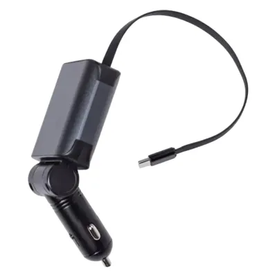 Автомобільний зарядний пристрій з LED-проекцією