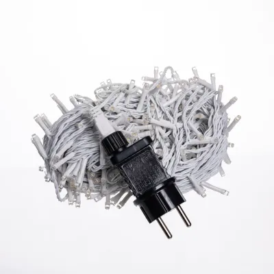 Гирлянда Нить уличная 300 LED 30 м от сети белая нить, желтый Гирлянда Нить уличная 300 LED 30 м от сети белая нить, желтый