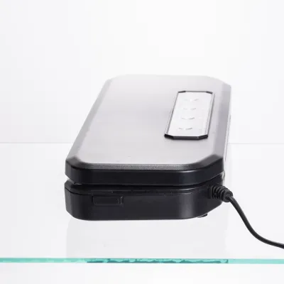 Вакууматор для сухих и влажных продуктов 400 Вт 10 пакетов в комплекте, черный