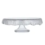 Тортовница на ножке Palmira из толстого стекла