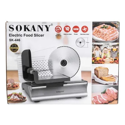 Слайсер скиборізка Sokany SK-446 з нержавіючої сталі для дому