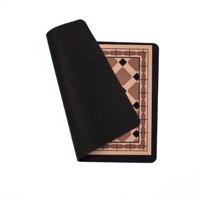 Килимок для сушки посуду антиковзкий 40*30 см, бежевий