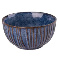 Салатница фарфоровая 11,5 см, сапфир