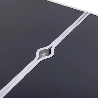 Набор мебели для пикника усиленный стол и 4 стула 120*60*75/65/55 см, черный