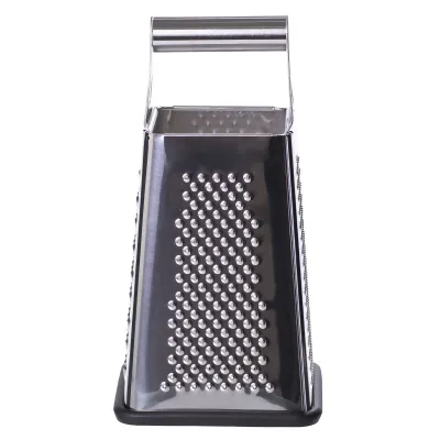Тертка чотиристороння з нержавіючої сталі 13*13*24.5, хром